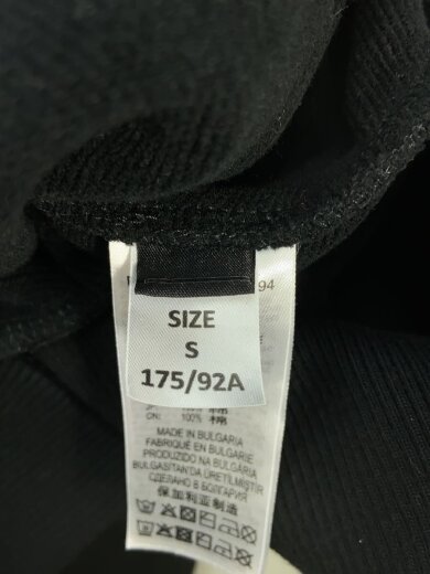 商品画像：ジップパーカー/S/コットン/BLK/00SY87-ALBY-ZIP-DIV-CATK 4