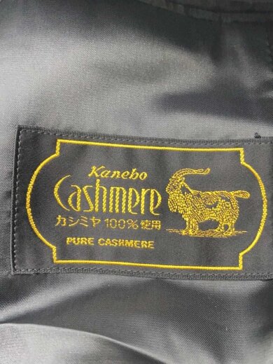 商品画像：kanebo/コート/L/カシミア/BLK/無地 3