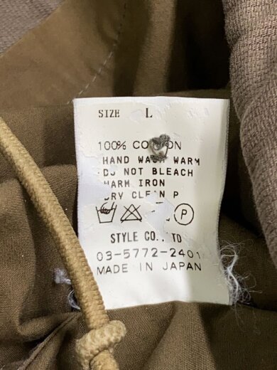 商品画像：ジャケット/L/コットン/KHK 5