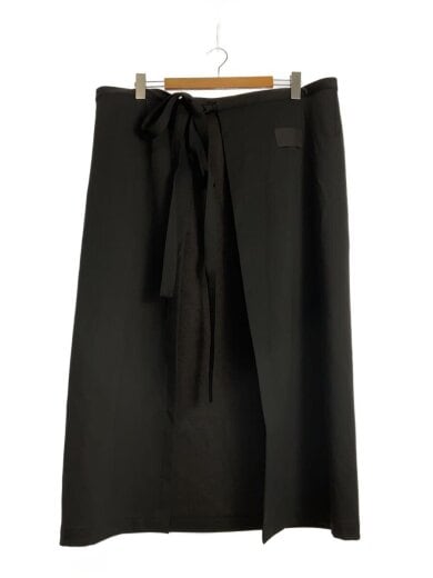 商品画像：ロングスカート/FREE/ナイロン/BLK/MIRANDA WRAP SKIRT/25AW 1