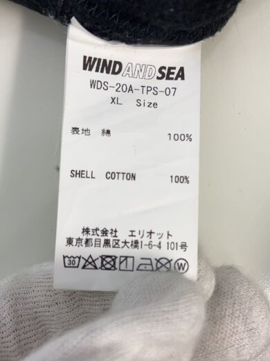 商品画像：スウェット/XL/コットン/BLK/WDS-20A-TPS-07 4