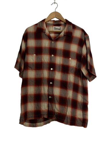 商品画像：半袖シャツ/M/レーヨン/RED/24-051-470-1520-1-0 1