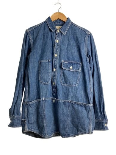 商品画像：長袖シャツ/M/デニム/IDG/SH-17SU201 1