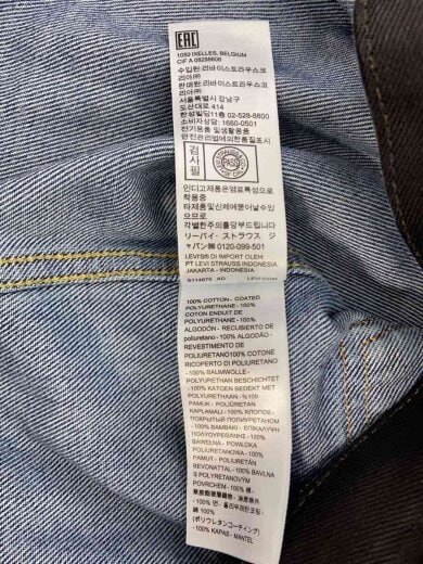 商品画像：×BIOTOP/Type1 Trucker JacketGジャン/S/コットン/BLK/PC9-007X6-0000 4