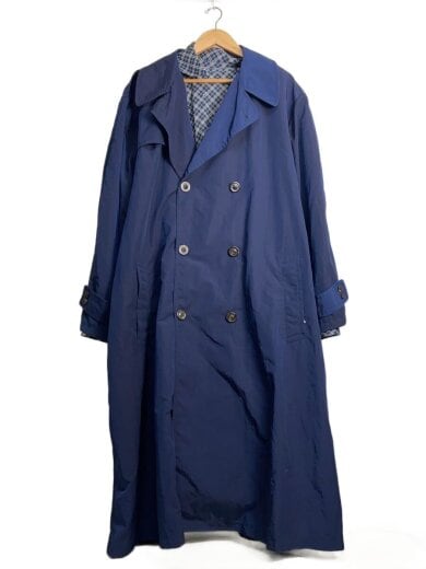 商品画像：トレンチコート/19ss/チェックライナー付属/46/ナイロン/NVY/無地/s30fz0009/stn863 1