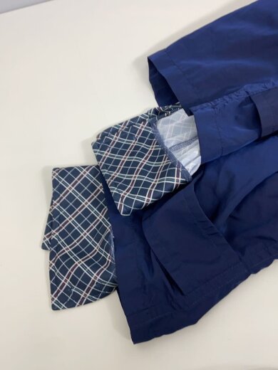 商品画像：トレンチコート/19ss/チェックライナー付属/46/ナイロン/NVY/無地/s30fz0009/stn863 6