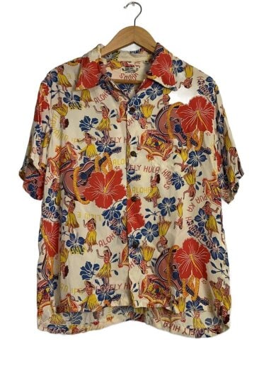 商品画像：アロハシャツ/M/レーヨン/ORN/SS37835JS// 1