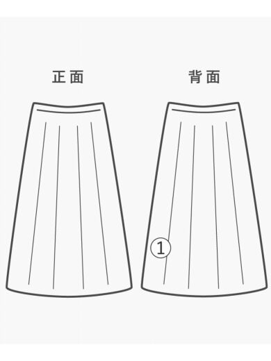 商品画像：ロングスカート/24/牛革/BLK/A9309-0000// 8
