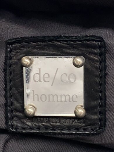 商品画像：de/co homme/トートバッグ/レザー/BLK// 5