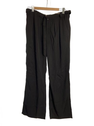 商品画像：ボトム/2/レーヨン/BLK/anc-pt106/26SS/VISCOSE BELT-LESS TROUSERS// 1