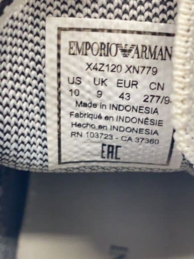 商品画像：ハイカットスニーカー/US10/WHT/X4Z120 XN779// 5