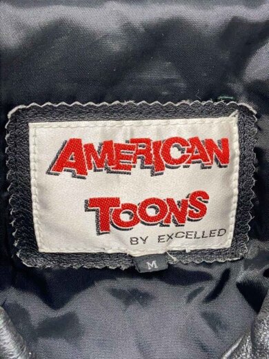 商品画像：レザージャケット・ブルゾン/M/レザー/BLK/無地/Amrican Tools/90s// 3