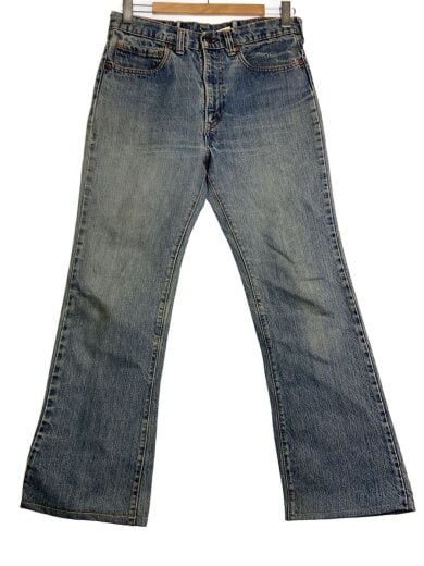 商品画像：ブーツカットパンツ/33/コットン/IDG/517-0217/ボタン裏16/42talon 1