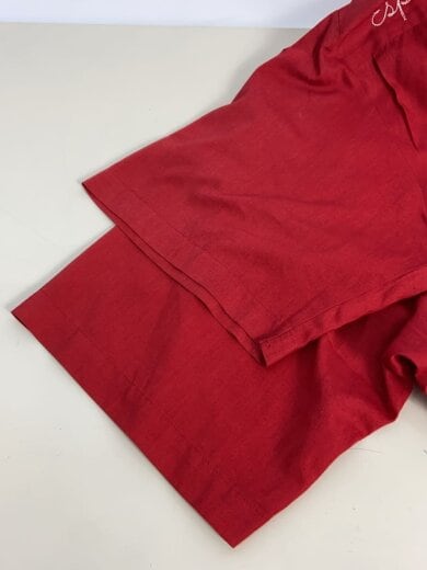 商品画像：半袖シャツ/XL/ポリエステル/RED/70s 5