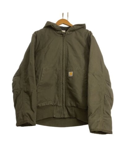 商品画像：WASHED DUCK INSULATED ACTIVE JACKET/ジャケット/M/コットン/GRN/J130-M 1