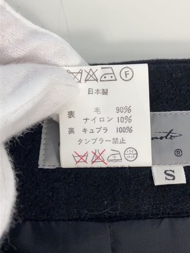 商品画像：スカート/S/ウール/BLK/無地 5