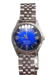 インペリアルエンタープライズ/クォーツ腕時計/アナログ/BLU/SLV/V501-HAZO