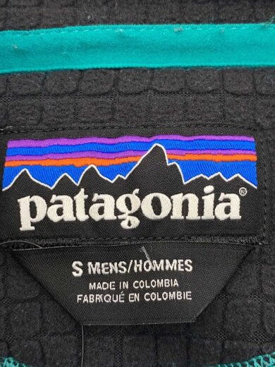 画像：patagoniaフリースジャケット/S/ポリエステル/GRN/無地/25138SP173