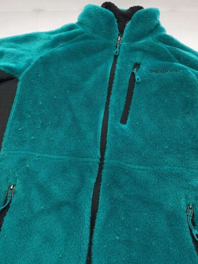 画像：patagoniaフリースジャケット/S/ポリエステル/GRN/無地/25138SP176