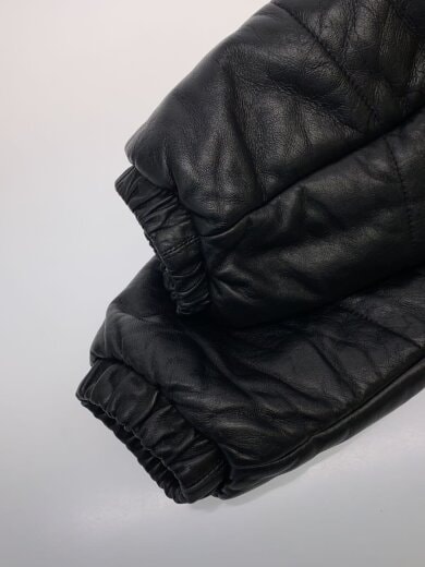 商品画像：レザージャケット・ブルゾン/L/ポリエステル/BLK/無地/00218 5