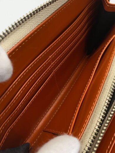 商品画像：長財布/レザー/ORN/無地/メンズ 6