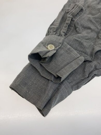 商品画像：長袖シャツ/--/--/GRY/無地 4