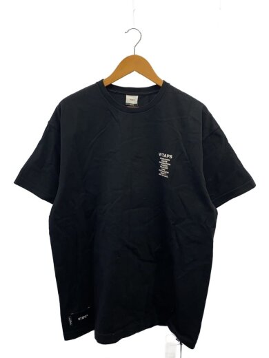 商品画像：Tシャツ/3/コットン/BLK/プリント/241ATDT-STM06S// 1