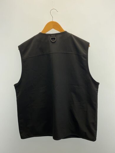 商品画像：ベスト/L/ポリエステル/BLK/無地 2