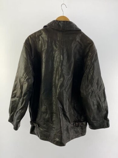 商品画像：レザージャケット・ブルゾン/L/レザー/BRW 2