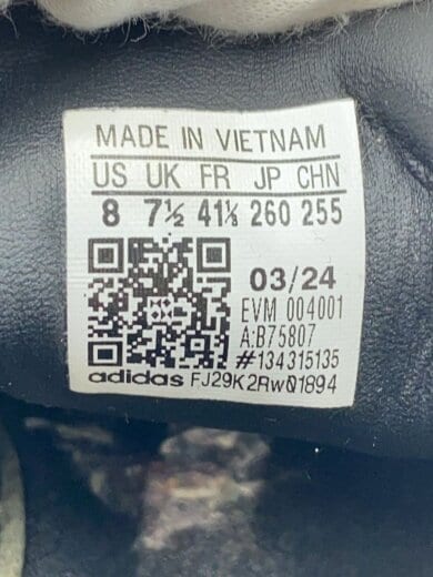 商品画像：オリジナルス/SAMBA OG/サンバ/ブラック/B75807/26cm/BLK 5