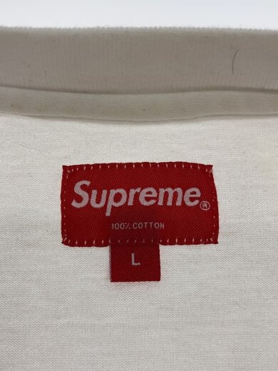 商品画像：Tシャツ/L/コットン/WHT/無地// 3