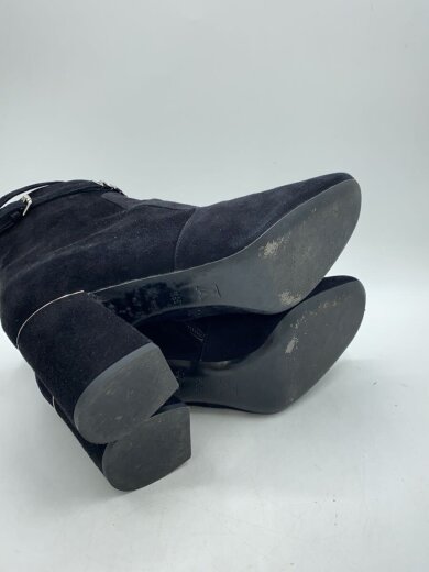 商品画像：ショートブーツ/38.5/BLK/スウェード 4