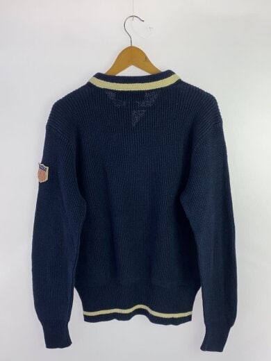 商品画像：ニット・セーター(厚手)/L/リネン/NVY 2