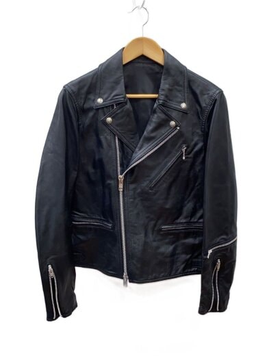 商品画像：ダブルライダースジャケット/M/羊革/BLK/11-18-2355-202 1
