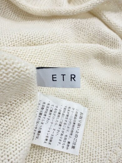 商品画像：ニット・セーター(薄手)/FREE/リネン/WHT/1225211059-0 3