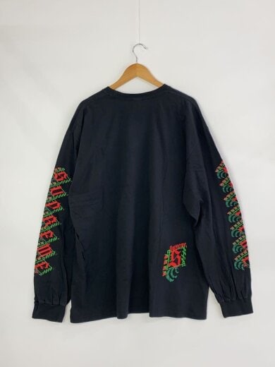 商品画像：長袖Tシャツ/XL/コットン/BLK// 2