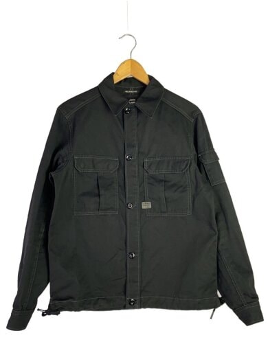 商品画像：ジャケット/XS/コットン/BLK/無地/2 PKT RELAXED SHIRT/ジースターロー 1