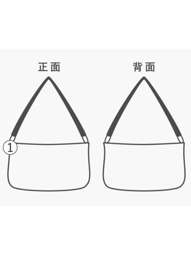 商品画像：ショルダーバッグ/--/BLK/737-17820/HYBRID/サコッシュ// 8