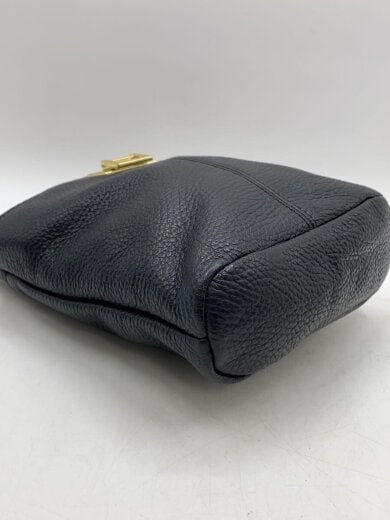 商品画像：ショルダーバッグ/レザー/BLK/無地 5