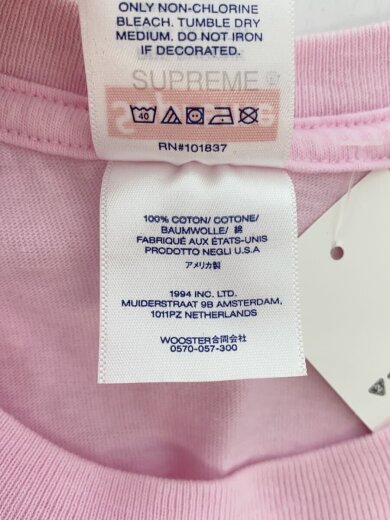 商品画像：Tシャツ/L/コットン/PNK 4