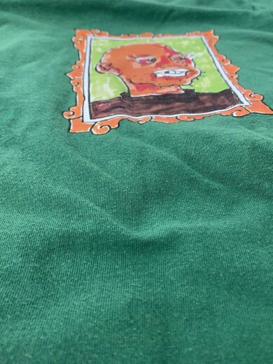 商品画像：22FW/Gonz Portrait Tee/L/コットン/GRN/プリント 6