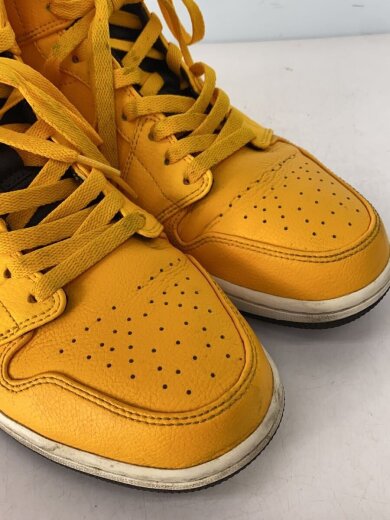 商品画像：AIR JORDAN 1 MID/エアジョーダンミッド/イエロー/554724-700/US10/YLW// 6