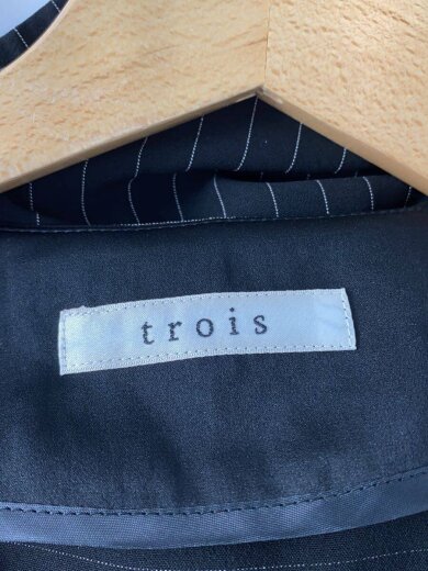 商品画像：セットアップ/--/ポリエステル/BLK/ストライプ 3