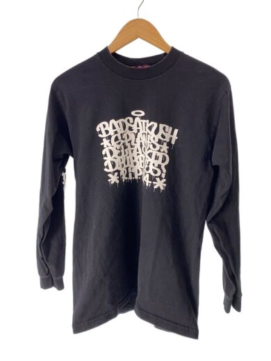 商品画像：長袖Tシャツ/M/コットン/BLK 1