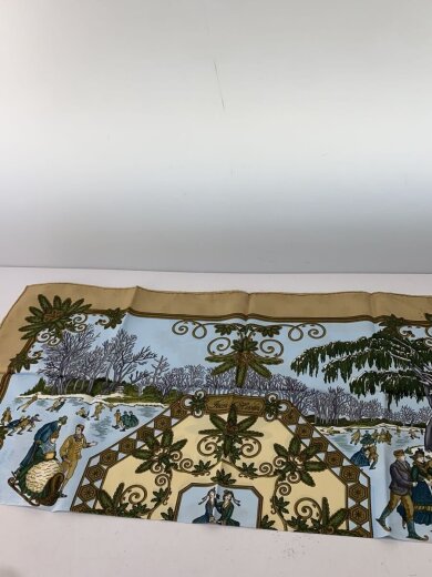 商品画像：スカーフ/シルク/マルチカラー/レディース 1