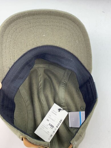 商品画像：キャップ/--/ウール/KHK/メンズ 4