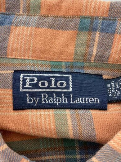 商品画像：長袖シャツ/S/コットン/ORN/チェック 3