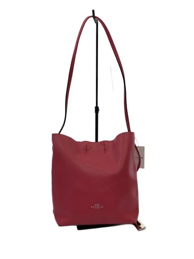 商品画像：ダービー・クロスボディ_ピンク/レザー/PNK/無地 1