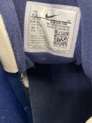 商品画像：AIR MORE UPTEMPO 96 QS/エアモアアップテンポ/インディゴ/CJ6125-100/27.5c// 5