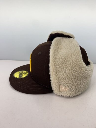 商品画像：キャップ/7 3/8/ポリエステル/BRW/メンズ 2